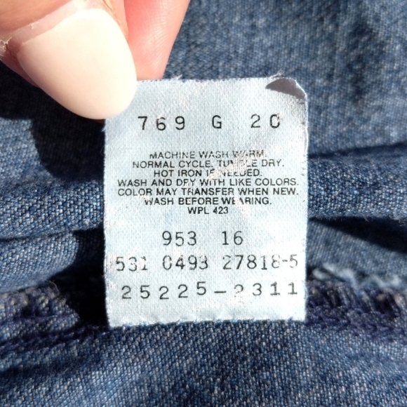 Dockers 90's Vintage Pleated Dark Wash High Rise Tapered Ankle Cut Mom Jeans 12 - Picture 9 of 14